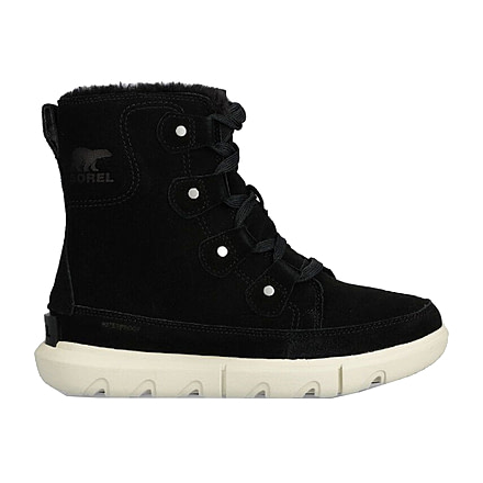 Sorel Explorer Next Joan Cozy Boots - Womens, Black/Moonstone, 7.5US, 2058881010-7.5