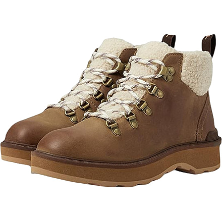 Sorel Hi-Line Hiker Cozy Boots - Womens, Umber/Tawny Buff, 7.5US, 2048491261-7.5