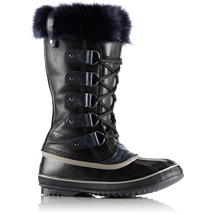 Sorel Joan Of Arctic Obsidian Winter Boot - Women's-Black/Collegiate Navy-Medium-6