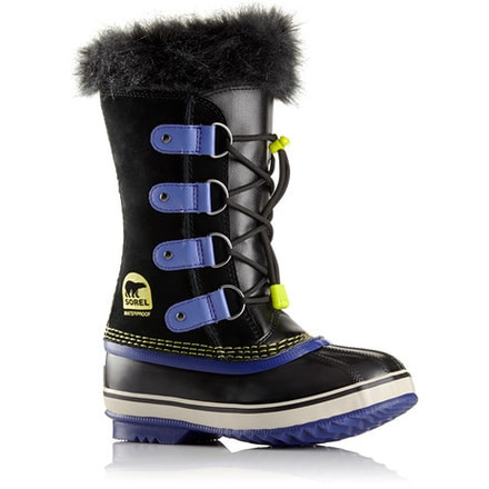 Sorel Joan Of Arctic Winter Boot - Youth-Black/Purple Arrow-3 Youth
