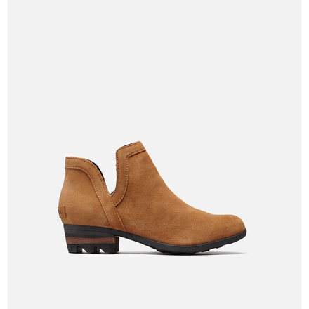 Sorel Lolla Cut - Out Bootie - Womens, WP Suede-Camel Brown, Bl, 10, 1776071224-10