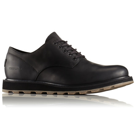 Sorel Madson Oxford Waterproof Leather Casual Boot, Mens, Black, 11 US, 1750191010-11