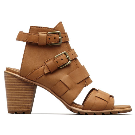 Sorel Nadia Buckle Ii Casual Sandals - Womens, Camel Brown, 6.5, 1848211224-6.5