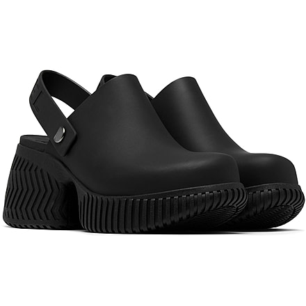 Sorel Ona Streetworks Heel Clog - Womens, Black/Sea Salt, 11, 2069871-010-11
