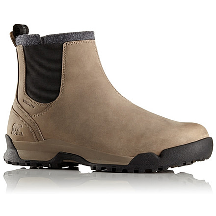 Sorel Paxson Chukka Waterproof Casual Boot - Men's-Major/Black-Medium-11.5