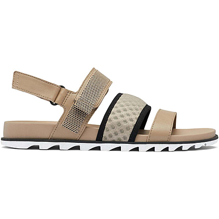 Sorel Roaming Decon Slingback Sandals - Womens, Omega Taupe/Black, 9 US, 1999821-264-9