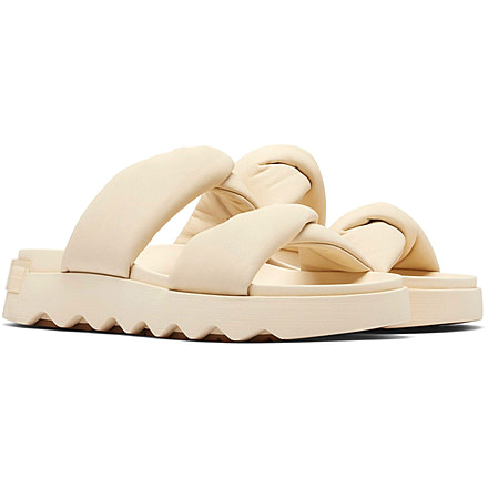 Sorel VIIbe Twist Slide - Womens, Honey White/Gum 17, 9.5, 2039961-292-9.5