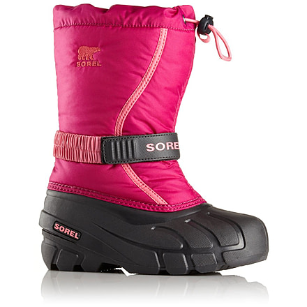 Sorel Youth Flurry Boot, Deep Blush, Tro, 7, 1638081684-7