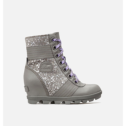 Sorel Youth Lexie Wedge Shoes - Girls, Quarry, Paisley, 1, 1822471052-1