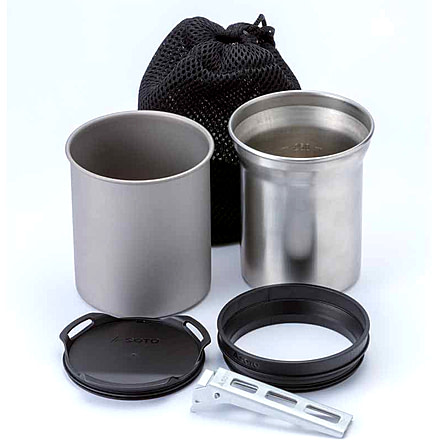 Soto Thermostack Cook Set Original, Stainless Steel, OD-TSK