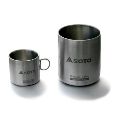 Soto Titanium Double Wall AeroMug-450 ml