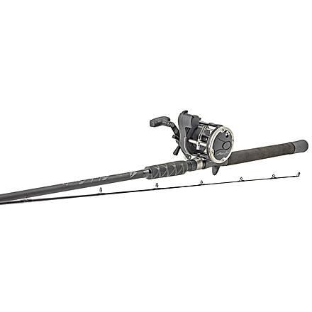 South Bend Black Beauty 8'6in Medium Heavy Downrigger Trolling Combo, BB230/DR86MH