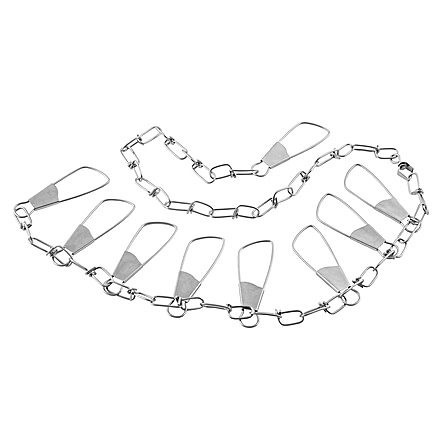 South Bend Snap Swivel Chain Stringer 40in w/8 Snaps, SBFS19