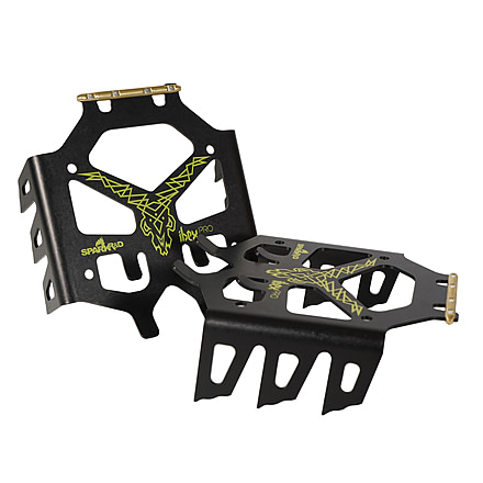 Spark R&amp;D Ibex Pro Crampons, Black/Lime, Regular, C21002122
