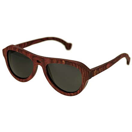 Spectrum Sunglasses Keaulana S112bk Sunglasses, Cherry Frame, Black Lens SSGS112BK