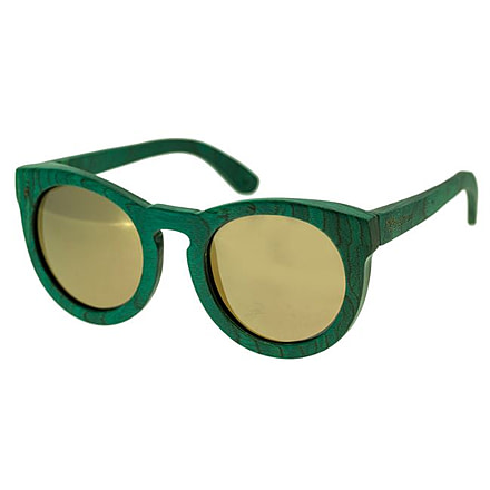 Spectrum Sunglasses Malloy S122gd Sunglasses, Teal Frame, Gold Lens SSGS122GD