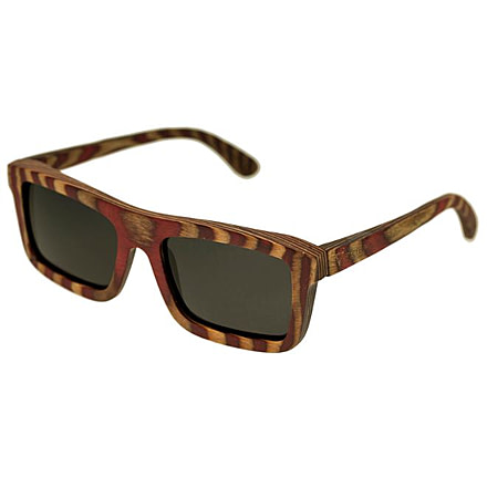 Spectrum Sunglasses Parkinson S121bk Sunglasses, Cherry Zebra Frame, Black Lens SSGS121BK