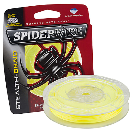 Spiderwire SCS65Y-200 Stealth HiVisYellow 65lb 200yd 1374593