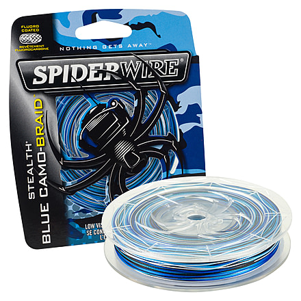 Spiderwire SCS80BC-200 Stealth CamoBlue 80lb 200yd 1374138