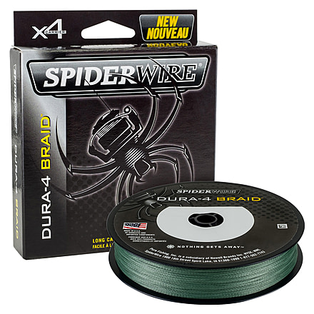Spiderwire SDR4B10G-125 Filler Spool Moss Green 10/4 1475279