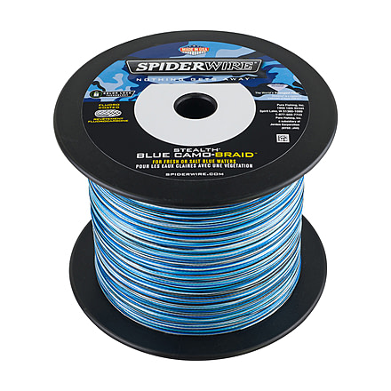 Spiderwire SS80BC-1500 Stealth Camo Blue 80lb 1500yd 1370460