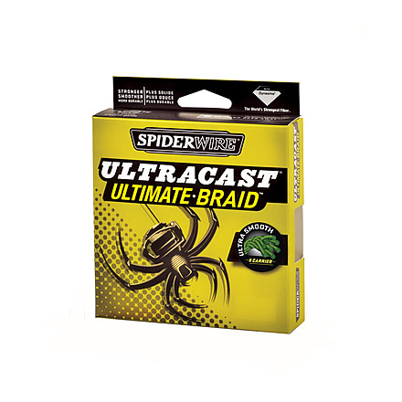 Spiderwire Ultracast Lo-Vis. Fishing Line, Green, 10 lb, 125 Yards 182557