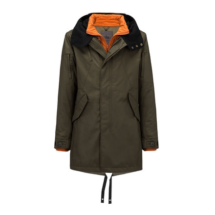 Spiewak 25 Degrees Systems Fishtail Parka - Men -Olive-Small