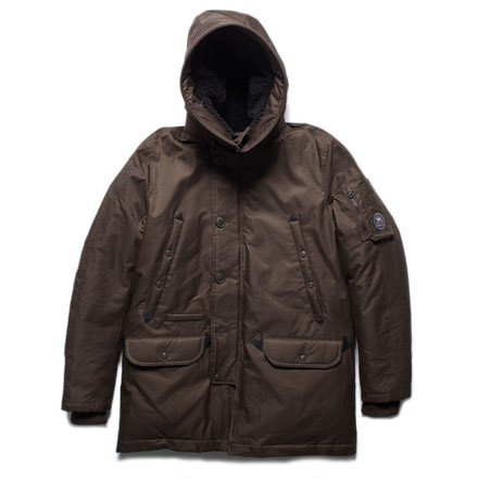 Spiewak Aviation Snorkel Parka - Mens -Officer Brown-Large