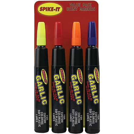 Spike It Marker Set Garlic, Chart/Red/Orange/Blue, 4pk, SP16001