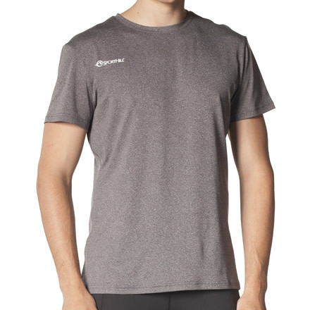 SportHill TempTech Tee - Mens-IronBlack-Large