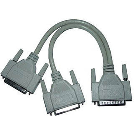 Sports Radar 2 Females 1 Male Ends DB25 Y Cable