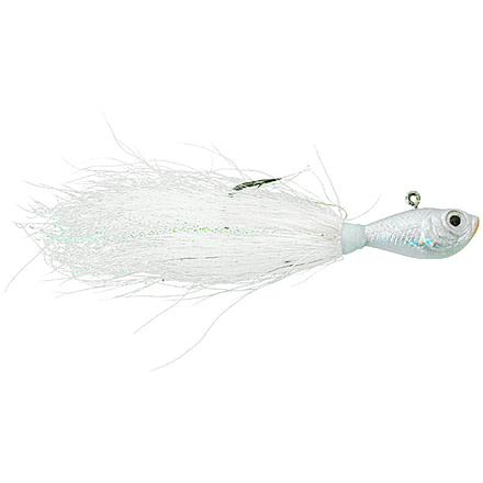 Spro Prime Bucktail Jig 2oz, 7/0 Hook, White, SBTJW-2