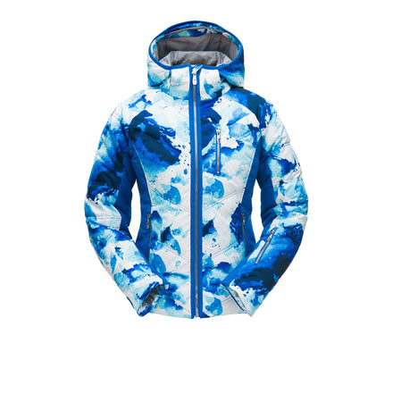 Spyder Fleur Synthetic Down Jacket- Womens, Frequency Turkish Sea/Turkish Sea/Turkish Sea, 14, 182728485014P