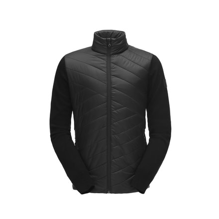 Spyder Pursuit Merino Fz Jacket - Mens, Black/Black/Black, Medium, 181400001333P