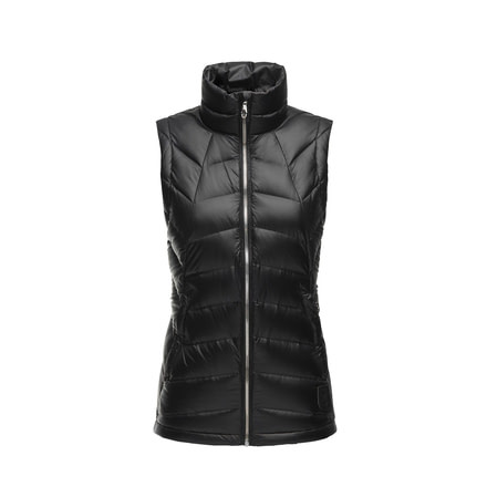 Spyder Syrround Down Vest- Womens, Black/Black, Medium, 182398001333P