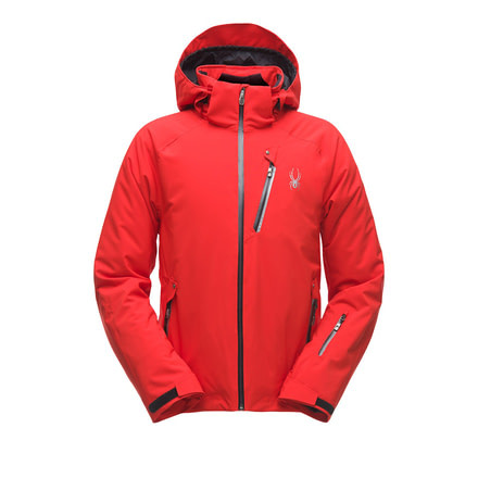 Spyder Tripoint Jacket - Mens, Volcano/Black, Large, 181724620555P