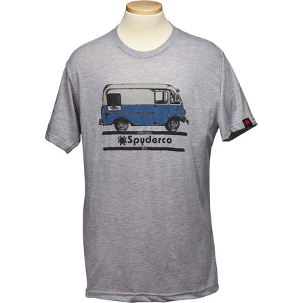 Spyderco Bread Truck T-Shirt, Heather Grey, Medium, TSBTM