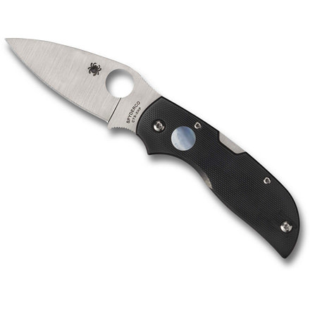 Spyderco Chaparral G10 Folding Knife, 2.8in, CTS XHP, G10, Black, C152GSMP