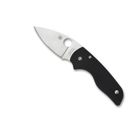 Spyderco Lil' Native Folding Knife, 2.45in, CPM-S30V, Spyder Blade, G10 Black Handle, C230GP