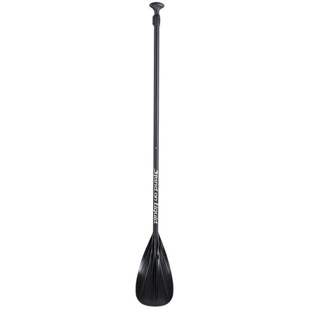 Stand On Liquid Blast 3 pc Adjustable Fiberglass Paddle, 65-81in, Black, Silver, SONL17BFGAP3P