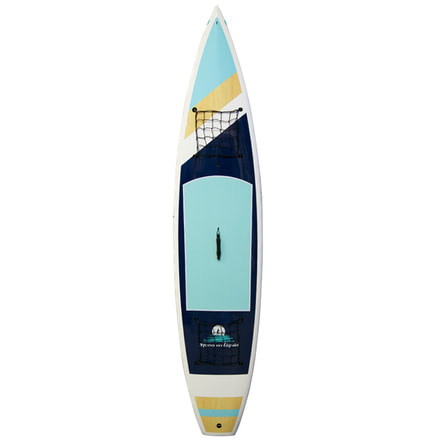 Stand On Liquid Moonraker Paddle Board Thermal Composite Wood Construction, 12in, Navy,Turquoise, SONL17MOON12
