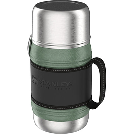 Stanley Legacy Quadvac Food Jar, Hammertone Green, 17 oz, 10-09844-001
