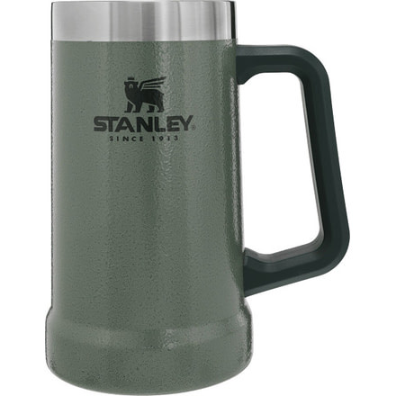 Stanley Adventure Big Grip Beer Stein, Hammertone Green, 24 oz, 10-02874-029