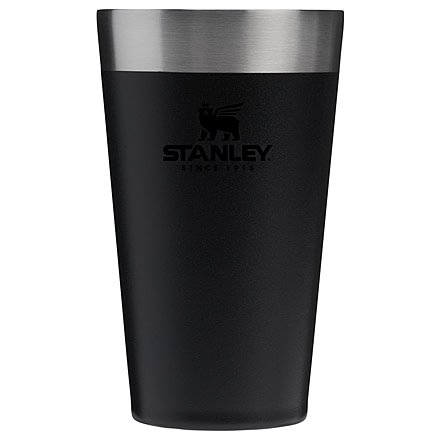 Stanley Adventure Stacking Beer 16 oz Pint, Black 2.0, 16 oz / 0.47 L, 10-02282-526