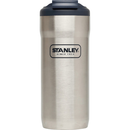 Stanley Adventure Steel Lock Mug 16 oz, Stainless Steel 10-02115-001