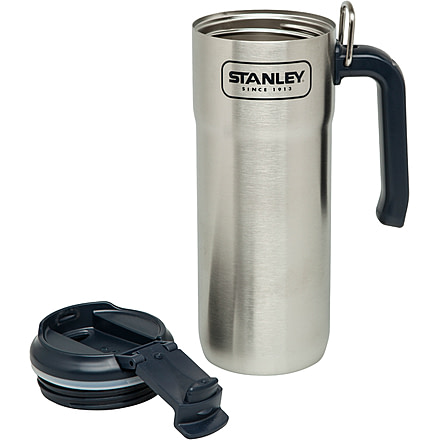 Shed,Stanley Tools Adventure Steel Travel Mug 20oz-Stainless Steel