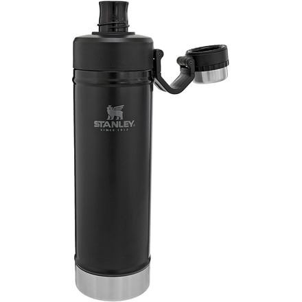 Stanley Classic Easy-Clean Water Bottle 25oz-, Matte Black, 25 ounce, 10-02286-043
