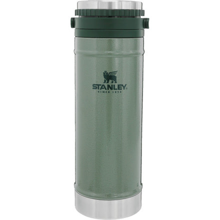 Stanley Travel Mug French Press, Hammertone Green, 16 oz, 10-01855-013