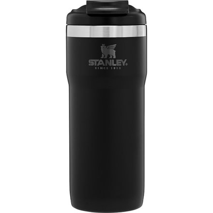 Stanley Classic TwinLock Travel Mug 16oz-, Matte Black, 16 ounce, 10-06443-013