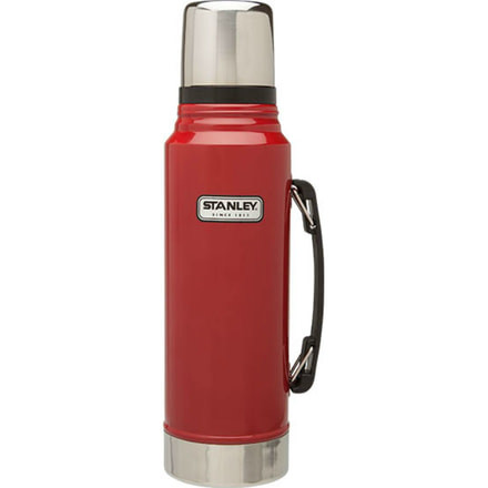 Stanley Classic Vacuum Bottle - 1.1 Quarts-Red
